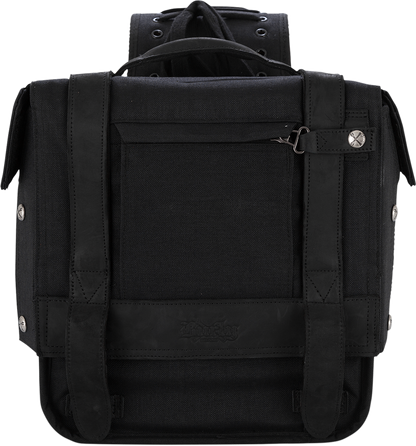 BURLY BRAND Throw-Over Saddlebag - Black B15-1002B