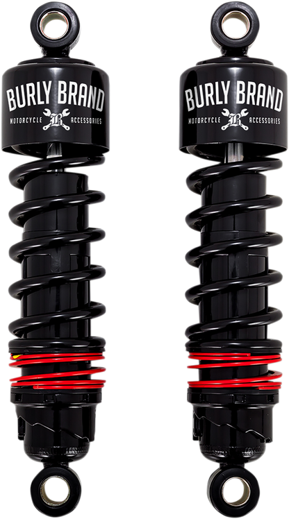 BURLY BRAND Slammer Plus Shocks - 10.5" - Black - FLH B28-1204B