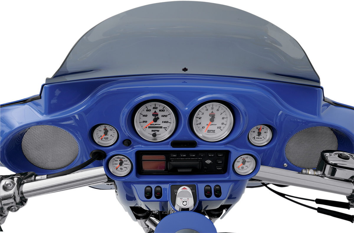 KLOCK WERKS Speaker Grilles - Front - '99-'13 FLHT/FLHX KWS-01-0000