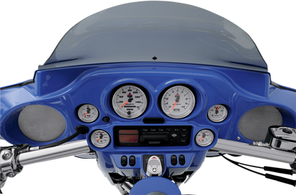KLOCK WERKS Speaker Grilles - Front - '99-'13 FLHT/FLHX KWS-01-0000