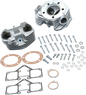S&S CYCLE Cylinder Head Kit - Super Stock® - Single Plug - Band Style - Big Twin 90-1499
