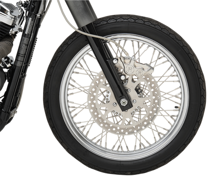 PERFORMANCE MACHINE (PM) Caliper - Front Left - Chrome - 00-17 Harley-Davidson 0053-2919-CH