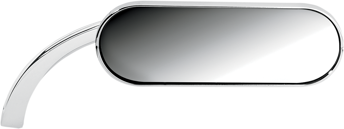 ARLEN NESS Mirror - Micro - Mini - Side View - Oval - Chrome - Left 13-406