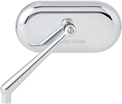 ARLEN NESS Oval Chrome Side View Mirror - Left - Part Number 13-171