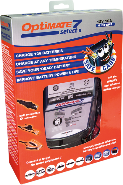 TECMATE Battery Charger/Maintainer TM251V3