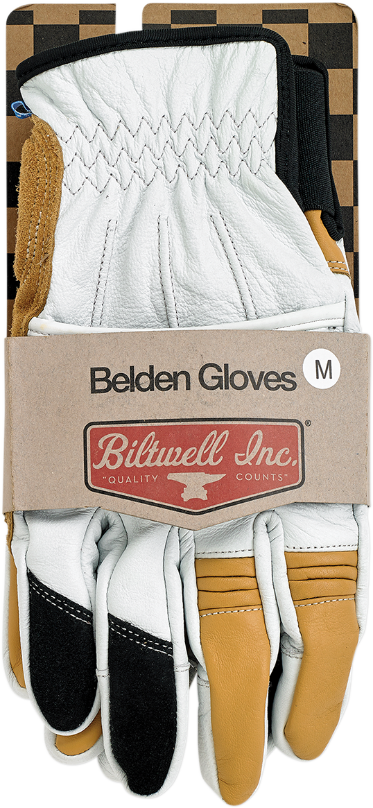 BILTWELL Belden Gloves - Cement - 2XL 1505-0409-306