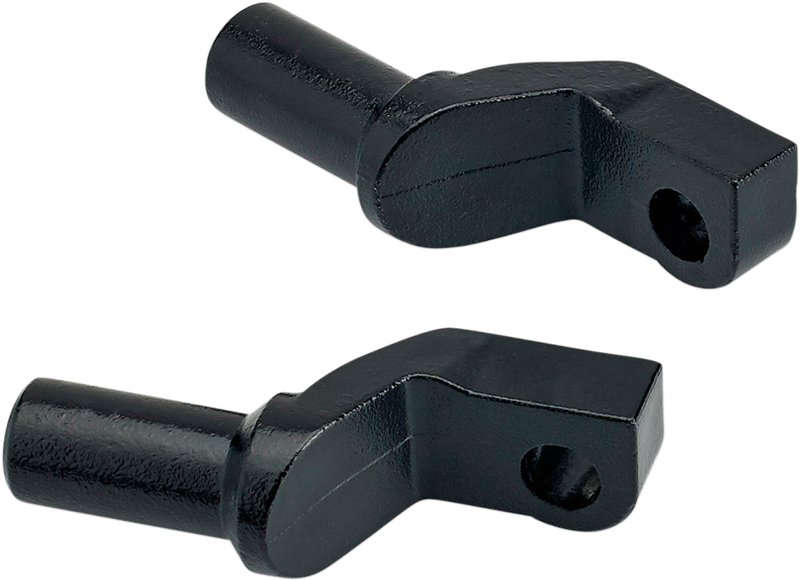 BILTWELL Foot Peg Step Mount - Black 0107-1639-01