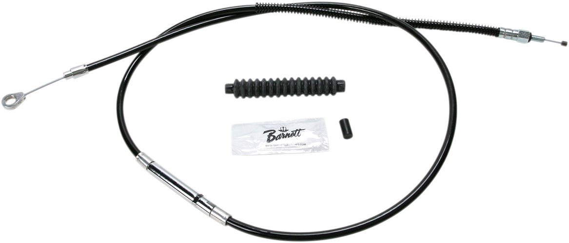 BARNETT High-Efficiency Black Vinyl Clutch Cable - +6" Size 101301003606