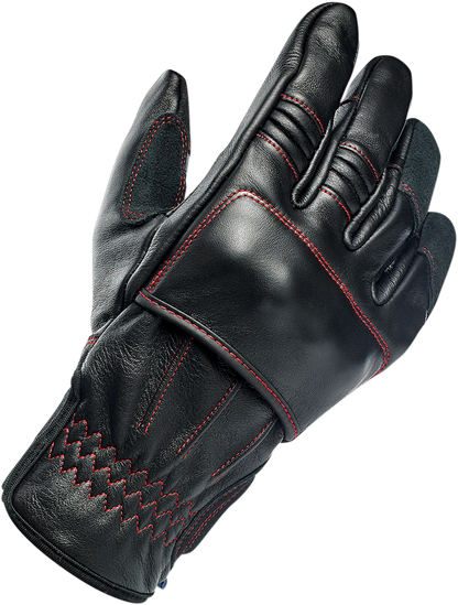 BILTWELL Belden Gloves - Redline - Small 1505-0108-302