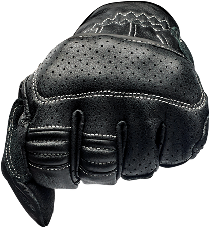 BILTWELL Borrego Gloves - Black/Cement - Small 1506-0104-302