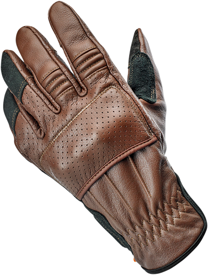 BILTWELL Borrego Gloves - Chocolate/Black - 2XL 1506-0201-306