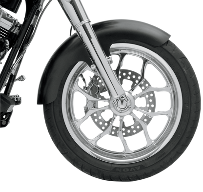 KLOCK WERKS Thickster Front Fender - Black - 16"-19" Wheel - HD Touring/Trike KWF-01-0110-2014