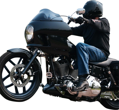 KLOCK WERKS Thickster Front Fender - Black - 16"-19" Wheel - HD Touring/Trike KWF-01-0110-2014
