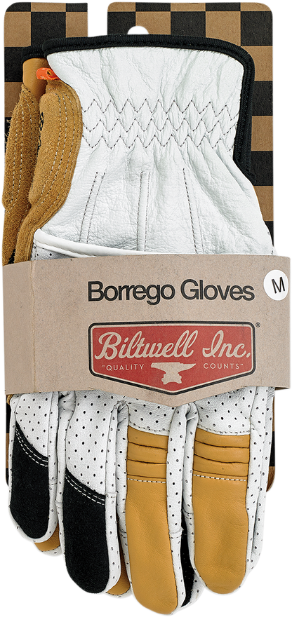 BILTWELL Borrego Gloves - Cement - 2XL 1506-0409-306