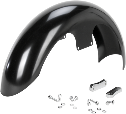 KLOCK WERKS Slicer Front Fender - Black - 21" Wheel - HD Touring/Trike KWF-01-0103-2014