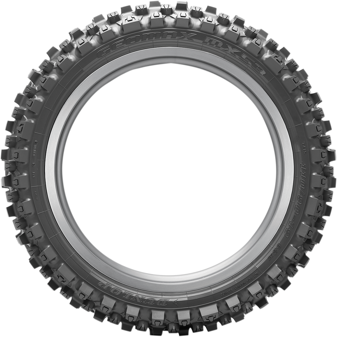 Dunlop Geomax MX53 Rear Tire 90/100-16 for Intermediate-Hard Terrain - Part 45236423