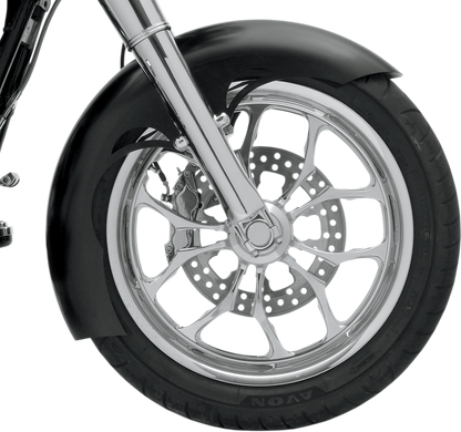 KLOCK WERKS Tude Front Fender - Black - 21" Wheel - HD Touring/Trike KWF-01-0107-2014