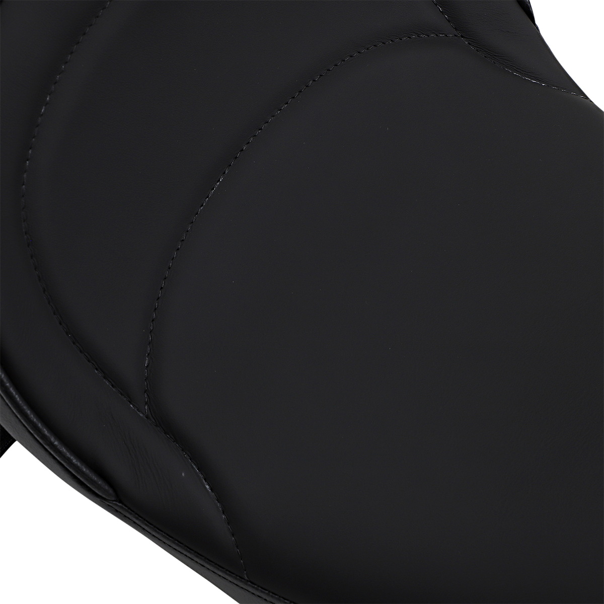 DRAG SPECIALTIES SEATS Solo Seat - Mild Stitched - Driver Backrest Compatible - FLH '97-'07 0801-0493