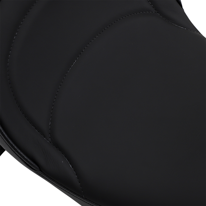 DRAG SPECIALTIES SEATS Solo Seat - Mild Stitched - Driver Backrest Compatible - FLH '97-'07 0801-0493