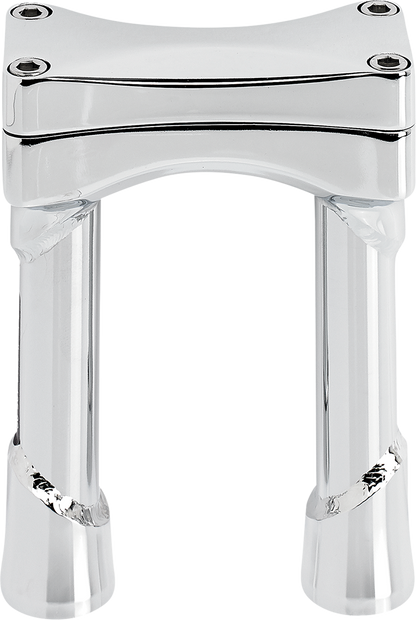 BILTWELL Murdock O/S Risers - 6" - Chrome 6413-105-06