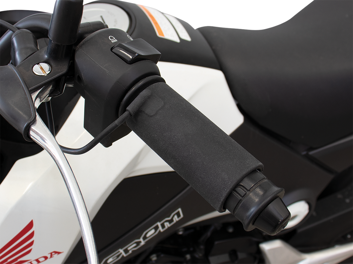KOSO NORTH AMERICA X-Claws Heated Clip-On Grips - 12 V AX1200M0