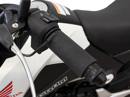 KOSO NORTH AMERICA X-Claws Heated Clip-On Grips - 12 V AX1200M0