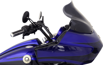KLOCK WERKS Sport Flare® Windshield - 12" - Dark Smoke - '96-'13 FLTR KWW-01-0232