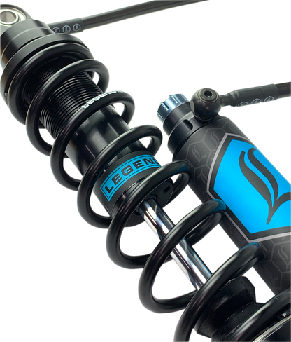 Legend Suspension Revo ARC Remote Reservoir Shocks – 13-inch, Black – Model 1310-1878
