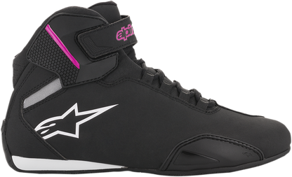 ALPINESTARS Stella Sektor Shoes - Black/Pink - US 10.5 / EU 43 2515719103910.5