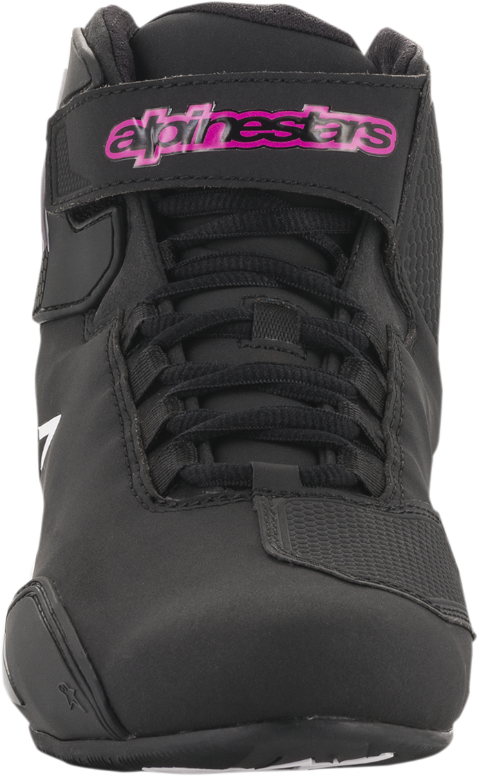 ALPINESTARS Stella Sektor Shoes - Black/Pink - US 11 / EU 43.5 2515719103911