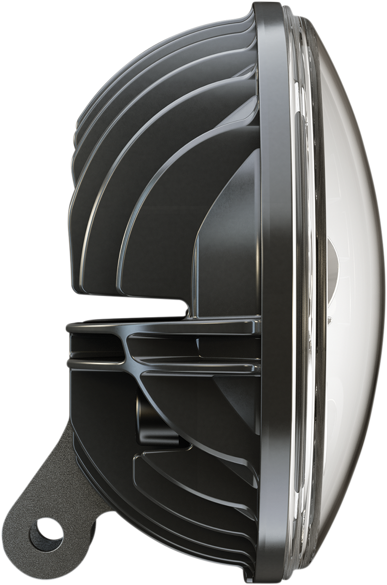 CUSTOM DYNAMICS Adaptive Headlight - Pedestal Mount - Black PB-7PA-B