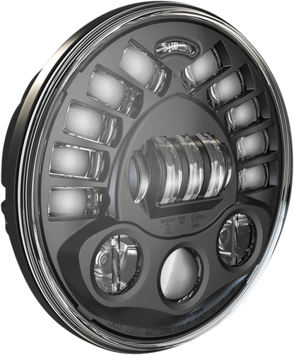 CUSTOM DYNAMICS Adaptive Headlight - Pedestal Mount - Black PB-7PA-B
