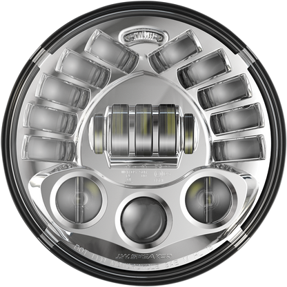 CUSTOM DYNAMICS Adaptive Headlight - Pedestal Mount - Chrome PB-7PA-C
