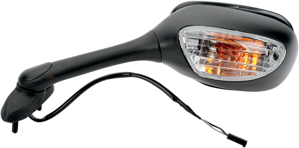 EMGO Mirror - Side View - Cate Eye - Black - Left 20-69792