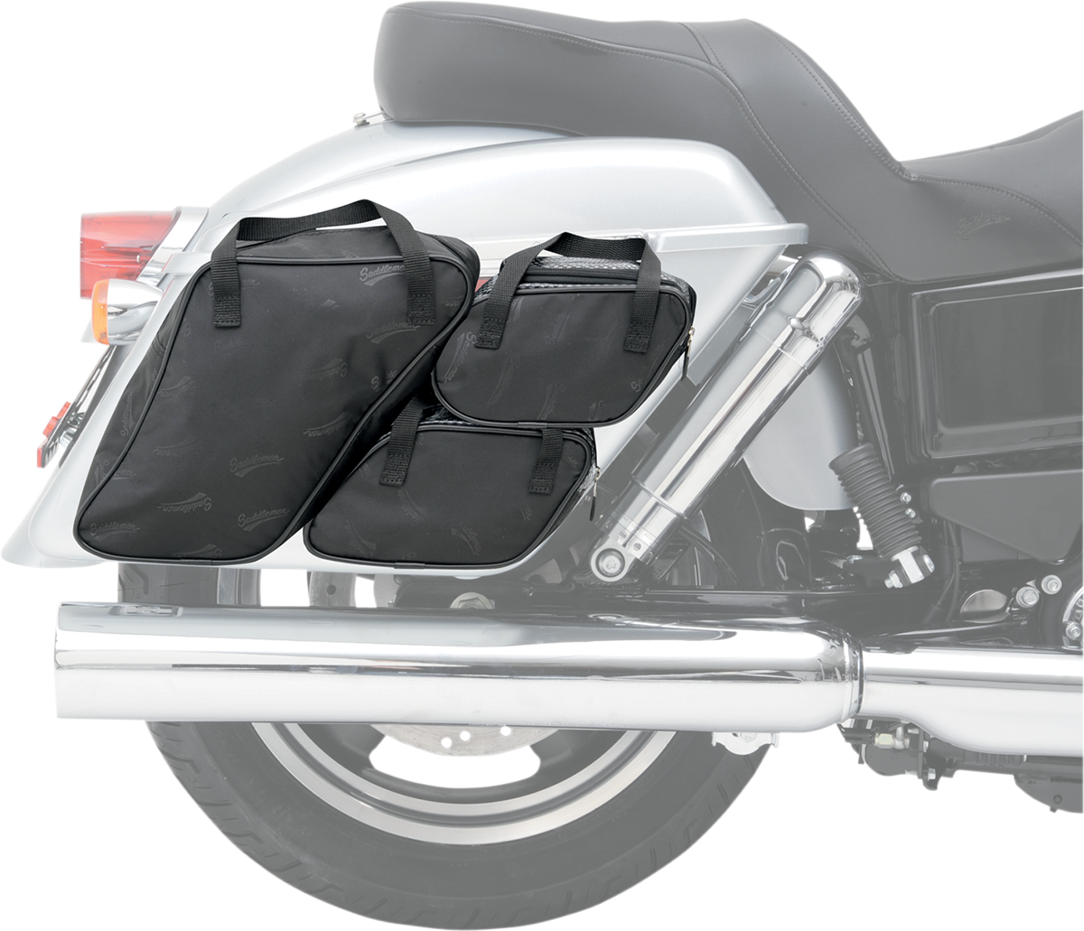 SADDLEMEN Saddlebag Liner - Cube - Dyna 3501-0758