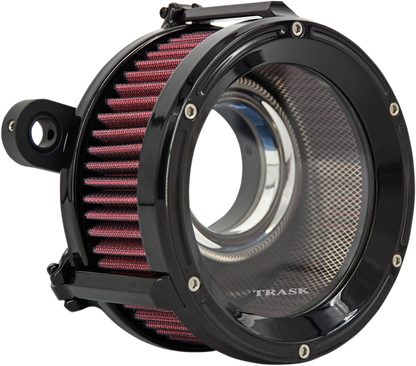 TRASK Assault Charge High-Flow Air Cleaner - Gloss Black TM-1021GBK