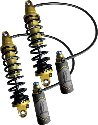 Legend Suspension Revo ARC Remote Reservoir Shocks - 13 Inch Heavy Duty - Gold by Legend Suspension Part 1310-1911