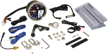 KOSO NORTH AMERICA Multi-Function Speedometer/Tachometer - HD-04 - Black BA051211