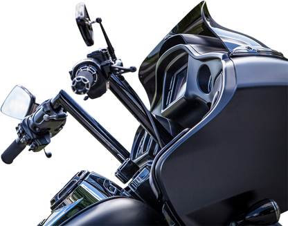 KHROME WERKS Buck-50 Handlebar - FLT - 12" - Black 300722