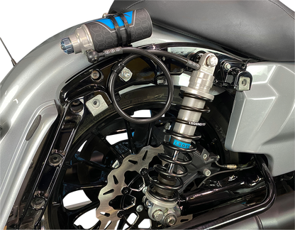 Legend Suspension Revo ARC Remote Reservoir Shocks - 14 Inch Heavy Duty - Clear by Legend Suspension Part 1310-1929