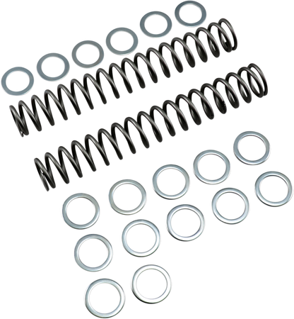 Race Tech FRSP S3825090 Chrome Silicon Steel Fork Springs – 0.90 kg/mm Stiffness for Superior Suspension Performance