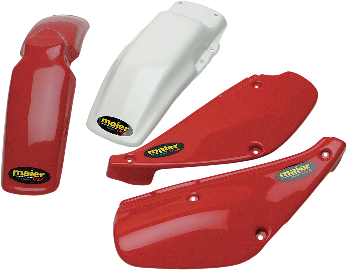 MAIER Replacement Front Fender - Red - Honda - XR '77-'82 136002