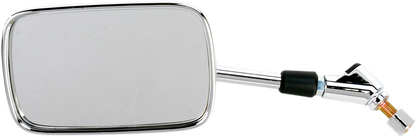 EMGO Mirror - Side View - Rectangle - Chrome - Left 20-55212