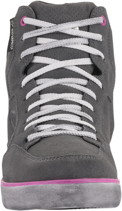 ALPINESTARS J-6 Waterproof Women's Shoes - Gray/Pink - US 7.5 254222090957.5