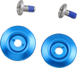 BILTWELL Gen 2 Hardware Kit - SS Screw - Blue Baseplate 0034-150-71