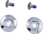BILTWELL Gen 2 Hardware Kit - SS Screw - Chrome Baseplate 0034-150-67