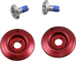 BILTWELL Gen 2 Hardware Kit - SS Screw - Red Baseplate 0034-150-70