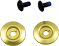 BILTWELL Gen 2 Hardware Kit - Black Screw - Gold Baseplate 0034-150-66