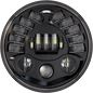 CUSTOM DYNAMICS 7" Adaptive Headlamp - Black PB-7A-IND-B