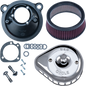 S&S CYCLE Mini Teardrop Stealth Air Cleaner Kit - Chrome 170-0439C